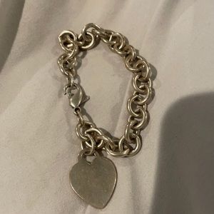 Tiffany heart bracelet